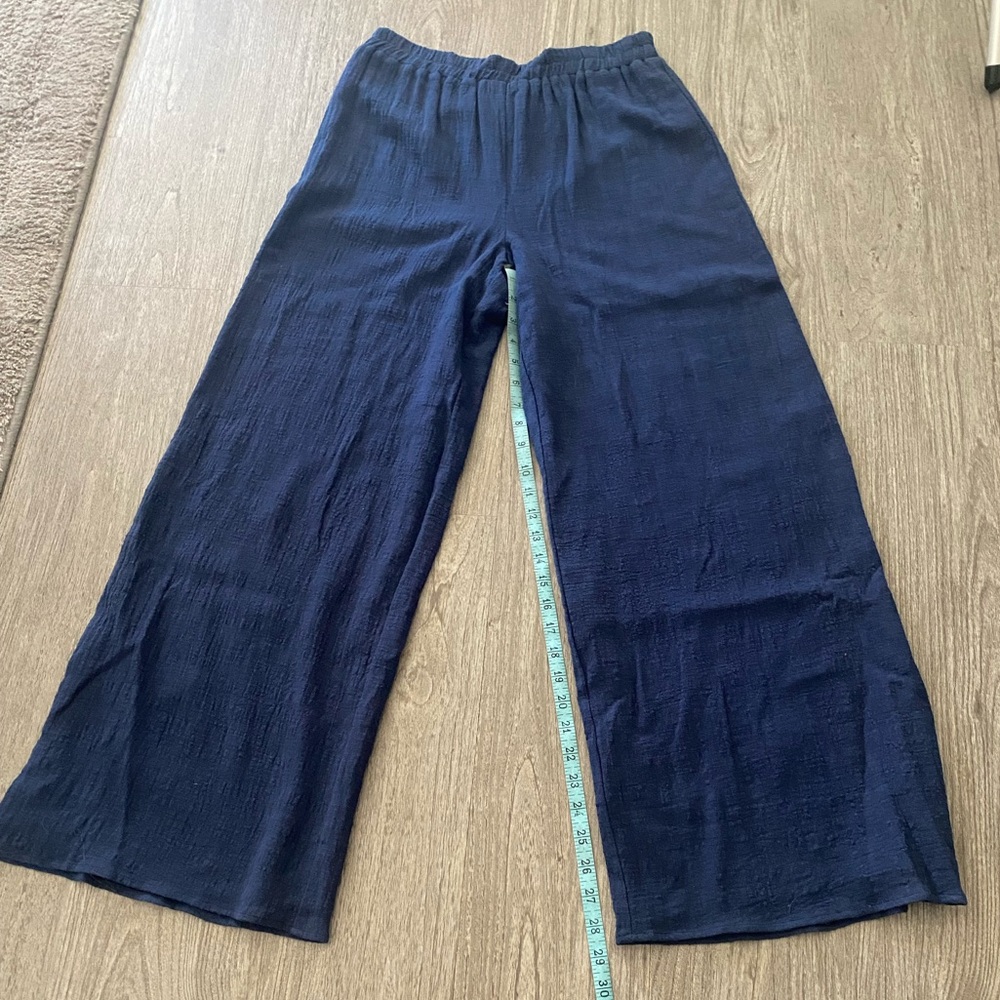 Sadie & Sage Gauze Wide Leg Pants NWT - Picture 5 of 9